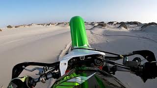 Wheelie fail Kawasaki kx450f