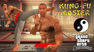 فيلم سي جي يصبح بطل كونغ فو في قراند سان اندرياس  | GTA San Andreas Kong Foo CJ