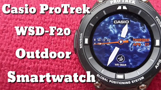 Casio ProTrek WSD-F20 : Display in Sunlight