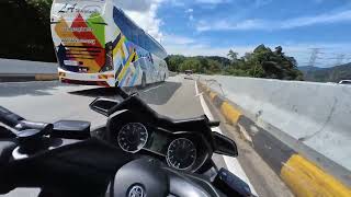 Yamaha Xmax  | Karak Highway Run | Top Speed (153kmph) Chase | Insta360 Go 2 1440p Pro