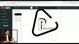 logo design tutorial step by step | free logo design to website | logo design