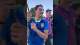 VÍDEO E FOTO: Alunos se unem e Bolsonaro Day ocorre nos arredores da UFRN