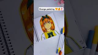 strange guy‼️🤦🏻‍♀️🧐❓, short and cute drawing 🍊🧡💛#art#animeart #fashiontrends #drawing@juliagisella