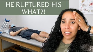 My Husband Got Injured| Dealing w/ HMO Insurance | Ruptured Achilles