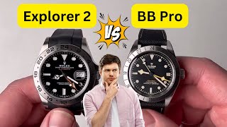 Rolex Explorer 2 vs Tudor Black Bay Pro