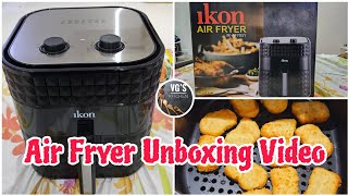 Air fryer Unboxing | Ikon Air Fryer | Air fryer unboxing video in tamil | Air fryer | @VGSKITCHEN