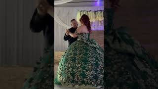 Ammisty’s waltz with her dad 💚 #djponcesa #quinceañera #sanantonioquinceañera