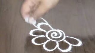 दररोजसाठी 3 सुंदर रांगोळी || free hand 3 rangoli