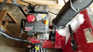 Craftsman Snowblower No Compression