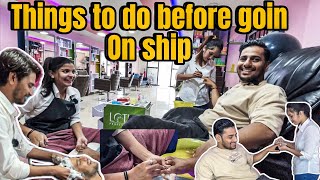 Things i do before going on a Cruise Ship | Self pamper routine | Best Unisex salon in VASCO GOA