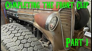 Completing the Front Clip Part 1 - Update 70 - 1937 Rat Rod Build