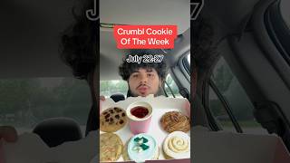 Crumbl Cookie Review 7/22 #crumbl #cookies #foodreview