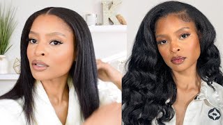 The FULLEST Kinky Straight Clip-Ins I've Ever Tried *For Black Girls* | CurlsQueen