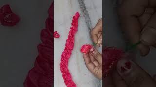 How to make flower / Easy flower craft / Flower making with cloth