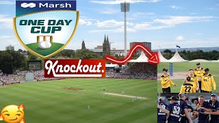 Marsh one day cup 2022_23 updates | knockout round ||Cricket World