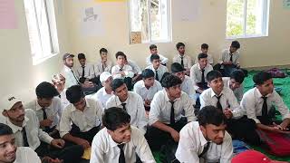 Interaction with 10 class students of BHSS Batapora Kanihana regarding #Maize Biology.