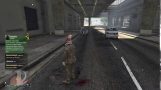 Grand Theft Auto V On Line - Caida Epica