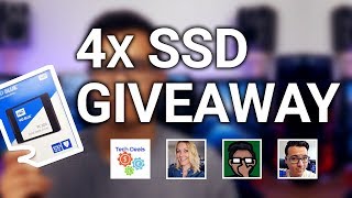 4 x SSD Giveaway feat. Tech Deals, Nerdphilia, and NerdOnABudget (Ended)