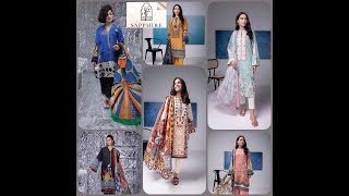 Sapphire New Vol 2021 - Lawn Printed 3pc Dresses