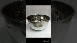 thick heavy mixing bowl stainless steel_life time product @hakimi steel karachi