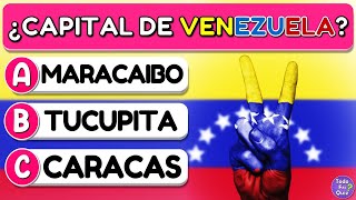 ¿Cuánto Sabes de "VENEZUELA"? 🇻🇪 Test/Trivial/Quiz