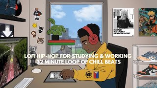 Lofi Hip-Hop for Studying and Working - 32 Minute Loop of Chill Beats