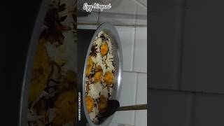 Egg biryani अंडा बिरयानी #shorts