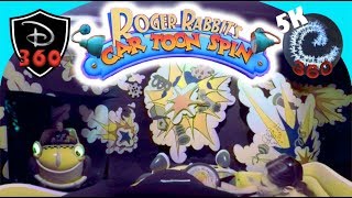 Roger Rabbit's Car Toon Spin 360 FULL RIDE Disneyland California