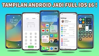 Cara Mengubah Tampilan Android Menjadi iPhone Full Tembus Akar - Tema iOS 16 Oppo dan Realme