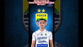 Daftar Penjaga gawang Persib putaran kedua BRI LIGA1 #shorts