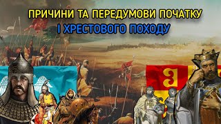 Передумови та причини початку І Хрестового походу ⚔️