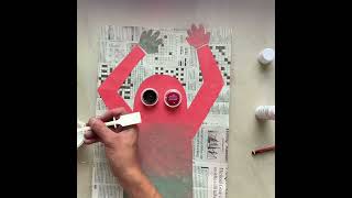 Enrico Baj Art Activity for Kids