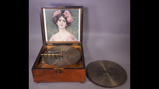 Kalliope Music Box with 10 bells