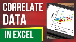 How to correlate data in Excel using PEARSON function