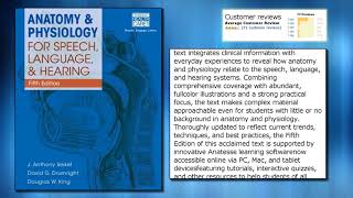 Anatomy & Physiology for Speech, Language, and Hearing, 5th (with Anatesse Software Printed Access