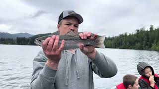 Trolling for Trout Brads Kokanee Cut Plugs, mineral lake.  #pnw #fishing #outdoors