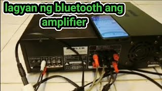 lagyan ng bluetooth ang amplifier