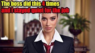 My boss did this at the office | Infidelity Stories | Cheating wife stories | True cheating story