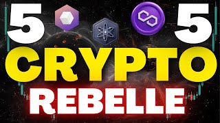 5 Crypto Rebelle Malgré la chute ! Résiliente et sur de bons niveaux d'achats