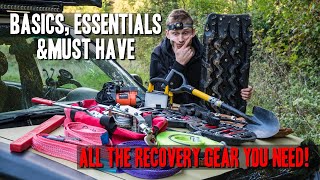 OFF ROAD RECOVERY ESSENTIALS I CARRY (and you should too!)