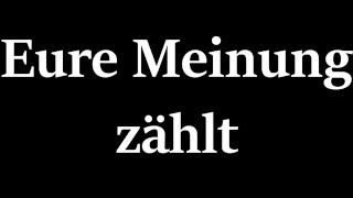 Ich brauche eure Hilfe  | Deine Stimme Zählt | jETZT  Abstimmen