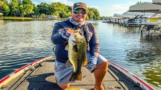 Late Summer Dock Fishing w/ Midwest Bass Hunter