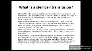 What is cord blood and what is cord blood stem cells used for?