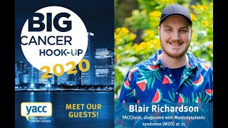 Big Cancer Hook-up 2020: Blair Richardson interview