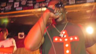 Q Dot Davis opening for Project Pat on The Stay Down Tour in Birmingham,AL (Full Version)