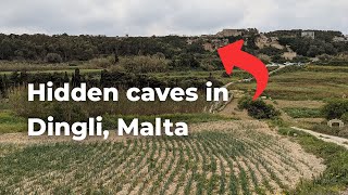 Exploring hidden caves in Dingli, Malta 🇲🇹