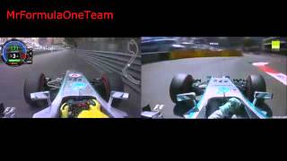 F1 2013 x 2014 Rosberg Pole Position In MonacoHD