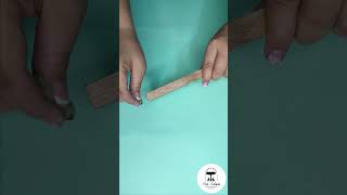 Como hacer REPISAS con MADERA RECICLADA / REPISAS DE MADERA PARA PARED FACILES DE HACER #shortsvideo