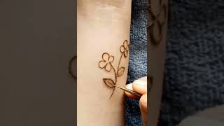 mehndi design on arm