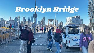 NEW YORK CITY: Brooklyn Bridge Walking Tour [4K]